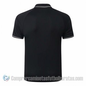 Camiseta Polo del Juventus 19-20 Negro y Blanco