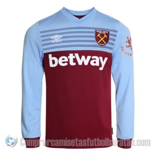 Camiseta West Ham Primera Manga Larga 19-20