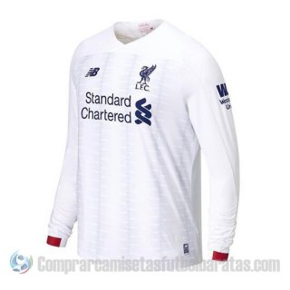 Camiseta Liverpool Segunda Manga Larga 19-20 Camiseta Liverpool Segunda Manga Larga 19-20