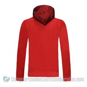 Chaqueta con Capucha del AC Milan 19-20 Rojo