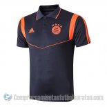 Camiseta Polo del Bayern Munich 19-20 Azul y Naranja