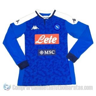 Camiseta Napoli Primera Manga Larga 19-20 Camiseta Napoli Primera Manga Larga 19-20