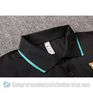 Camiseta Polo del Barcelona 19-20 Negro y Verde