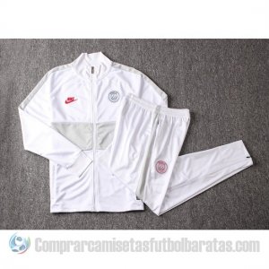 Chandal del Paris Saint-Germain 19-20 Blanco