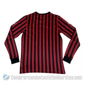 Camiseta AC Milan Primera Manga Larga 19-20