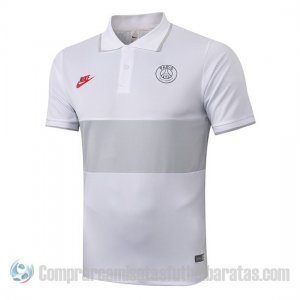 Camiseta Polo del Paris Saint-Germain 19-20 Blanco