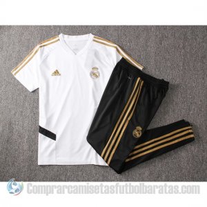 Chandal del Real Madrid Manga Corta 19-20 Blanco