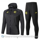 Chandal con Capucha del Inter Milan 19-20 Gris