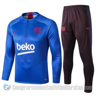 Chandal del Barcelona 19-20 Azul y Blanco