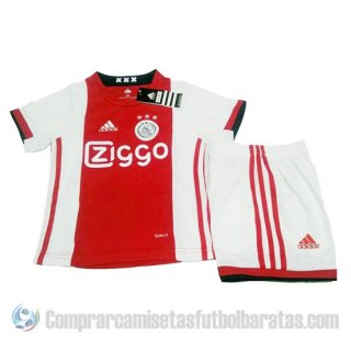 Camiseta Ajax Primera Nino 19-20 Camiseta Ajax Primera Nino 19-20