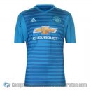 Camiseta Manchester United Portero 18-19 Azul