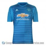 Camiseta Manchester United Portero 18-19 Azul