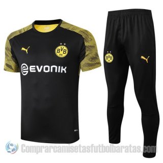 Chandal del Borussia Dortmund Manga Corta 19-20 Negro Chandal del Borussia Dortmund Manga Corta 19-20 Negro