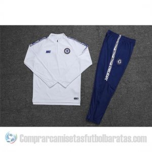 Chandal del Chelsea Nino 19-20 Blanco