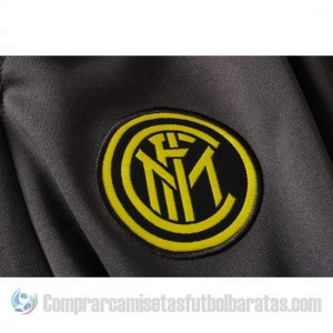 Chandal con Capucha del Inter Milan 19-20 Gris