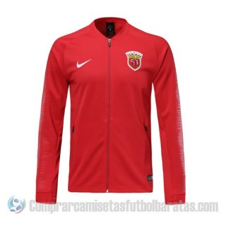Chaqueta del Shanghai SIPG 19-20 Rojo Chaqueta del Shanghai SIPG 19-20 Rojo