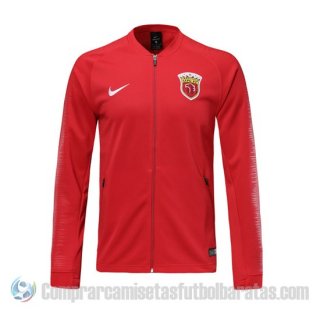 Chaqueta del Shanghai SIPG 19-20 Rojo