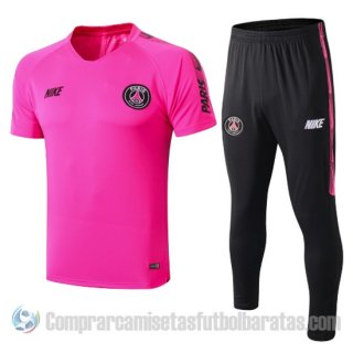 Chandal del Paris Saint-Germain Manga Corta 19-20 Rosa