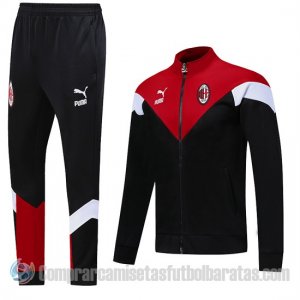 Chandal del AC Milan 20-21 Negro y Rojo