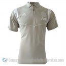 Camiseta Polo del Manchester United 19-20 Gris