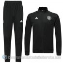 Chandal del Manchester United 19-20 Negro y Blanco