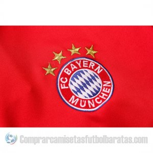Chaqueta con Capucha del Bayern Munich 19-20 Rojo