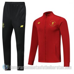 Chandal del Liverpool UCL 19-20 Rojo