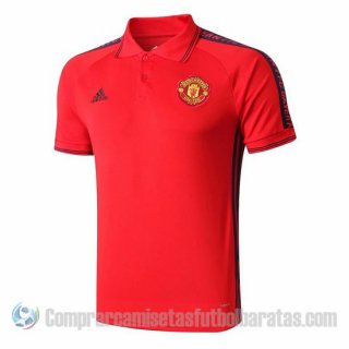 Camiseta Polo del Manchester United 2019-2020 Rojo