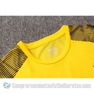 Chandal del Manchester City Manga Corta 19-20 Amarillo