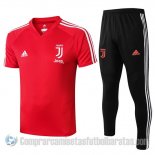 Chandal del Juventus Manga Corta 19-20 Rojo