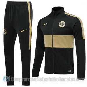 Chandal del Inter Milan 19-20 Negro y Oro