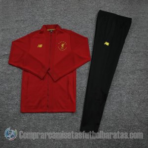 Chandal del Liverpool UCL 19-20 Rojo