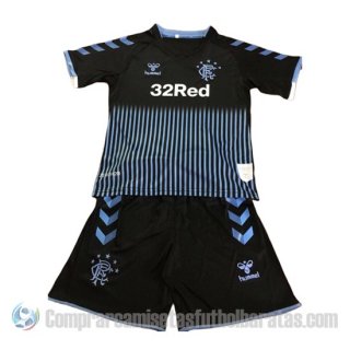 Camiseta Rangers Segunda Nino 19-20 Camiseta Rangers Segunda Nino 19-20