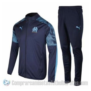Chandal del Olympique Marsella 19-20 Azul Chandal del Olympique Marsella 19-20 Azul