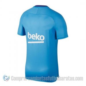 Camiseta de Entrenamiento Barcelona 19-20 Azul