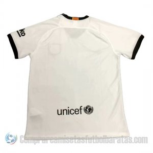 Camiseta de Entrenamiento Barcelona 2019-20 Blanco