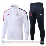 Chandal del Paris Saint-Germain 19-20 Blanco