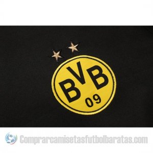 Chandal del Borussia Dortmund Manga Corta 19-20 Negro