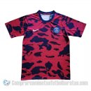 Camiseta de Entrenamiento Paris Saint-Germain 19-20 Rojo y Azul