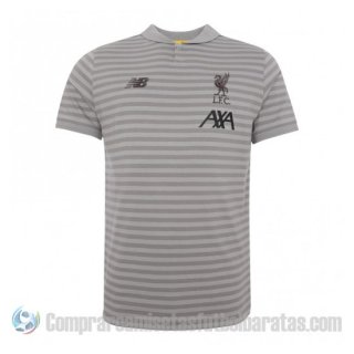 Camiseta Polo del Liverpool 2019-20 Gris Camiseta Polo del Liverpool 2019-20 Gris
