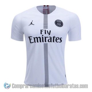 Camiseta Paris Saint-Germain Jordan Tercera 18-19 Blanco Camiseta Paris Saint-Germain Jordan Tercera 18-19 Blanco