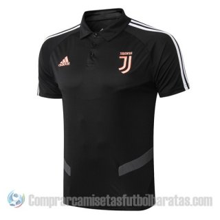 Camiseta Polo del Juventus 19-20 Negro y Gris Camiseta Polo del Juventus 19-20 Negro y Gris