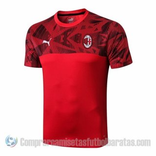 Camiseta de Entrenamiento AC Milan 19-20 Rojo Camiseta de Entrenamiento AC Milan 19-20 Rojo