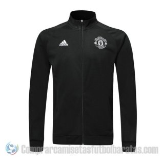 Chaqueta del Manchester United 19-20 Negro y Blanco