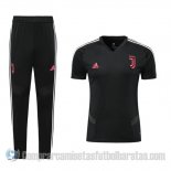 Chandal del Juventus Manga Corta 19-20 Negro