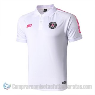 Camiseta Polo del Paris Saint-Germain 2019-2020 Blanco Camiseta Polo del Paris Saint-Germain 2019-2020 Blanco