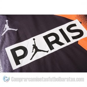 Chandal del Paris Saint-Germain Jordan Manga Corta 19-20 Negro
