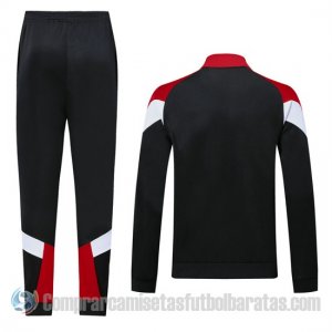 Chandal del AC Milan 20-21 Negro y Rojo