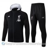 Chandal con Capucha del Liverpool 2019-2020 Negro