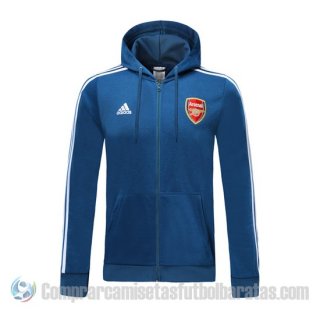 Chaqueta con Capucha del Arsenal 19-20 Azul Chaqueta con Capucha del Arsenal 19-20 Azul